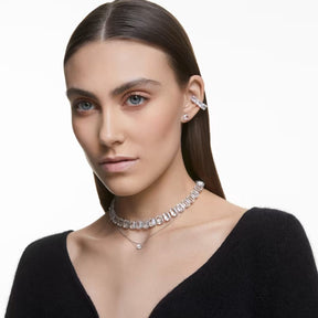 Swarovski Millenia Clip korvakorut, vaalea metalli ja kirkkaat kristallit, 5654557