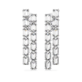 Swarovski Millenia Clip korvakorut, vaalea metalli ja kirkkaat kristallit, 5696320