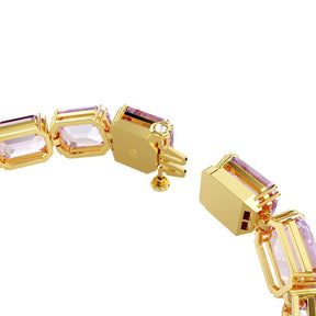 Swarovski Millenia Tennis rannekoru, keltakullanväri ja violetit kristallit 5720487