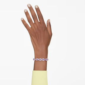 Swarovski Millenia Tennis rannekoru, keltakullanväri ja violetit kristallit 5720487