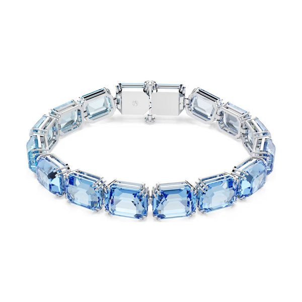 Sterling silver swarovski tennis bracelet clearance
