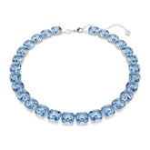 Swarovski Millenia kaulakoru, vaalea metalli ja siniset kristallit, 5760058