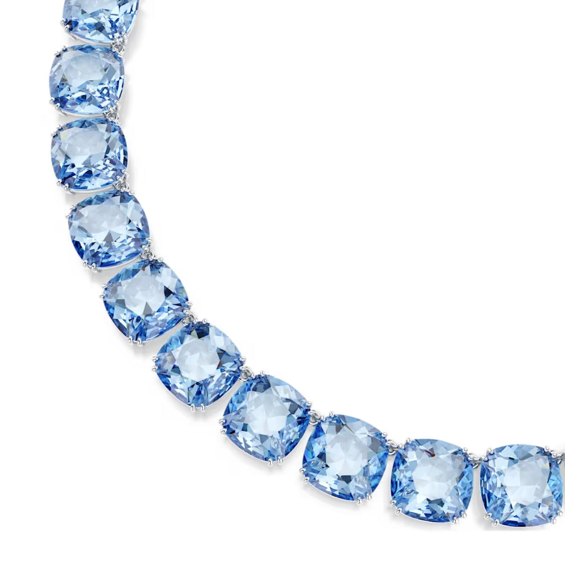 Swarovski Millenia kaulakoru, vaalea metalli ja siniset kristallit, 5760058