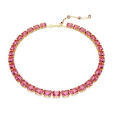 Swarovski Millenia kaulakoru, keltakullanväri ja pinkit kristallit 5683429