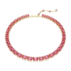 Swarovski Millenia kaulakoru, keltakullanväri ja pinkit kristallit 5683429
