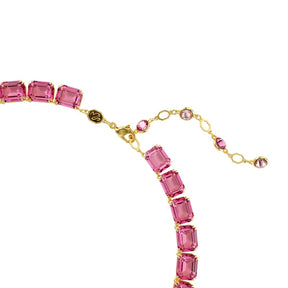 Swarovski Millenia kaulakoru, keltakullanväri ja pinkit kristallit 5683429