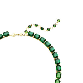 Swarovski Millenia kaulakoru, keltakullanväri ja vihreät kristallit 5671257