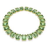 Swarovski Millenia kaulakoru, keltakullanväri ja vihreät kristallit 5714396
