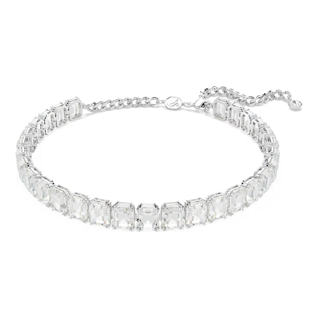 Swarovski Millenia kaulakoru, vaalea metalli ja kirkkaat kristallit 5696292