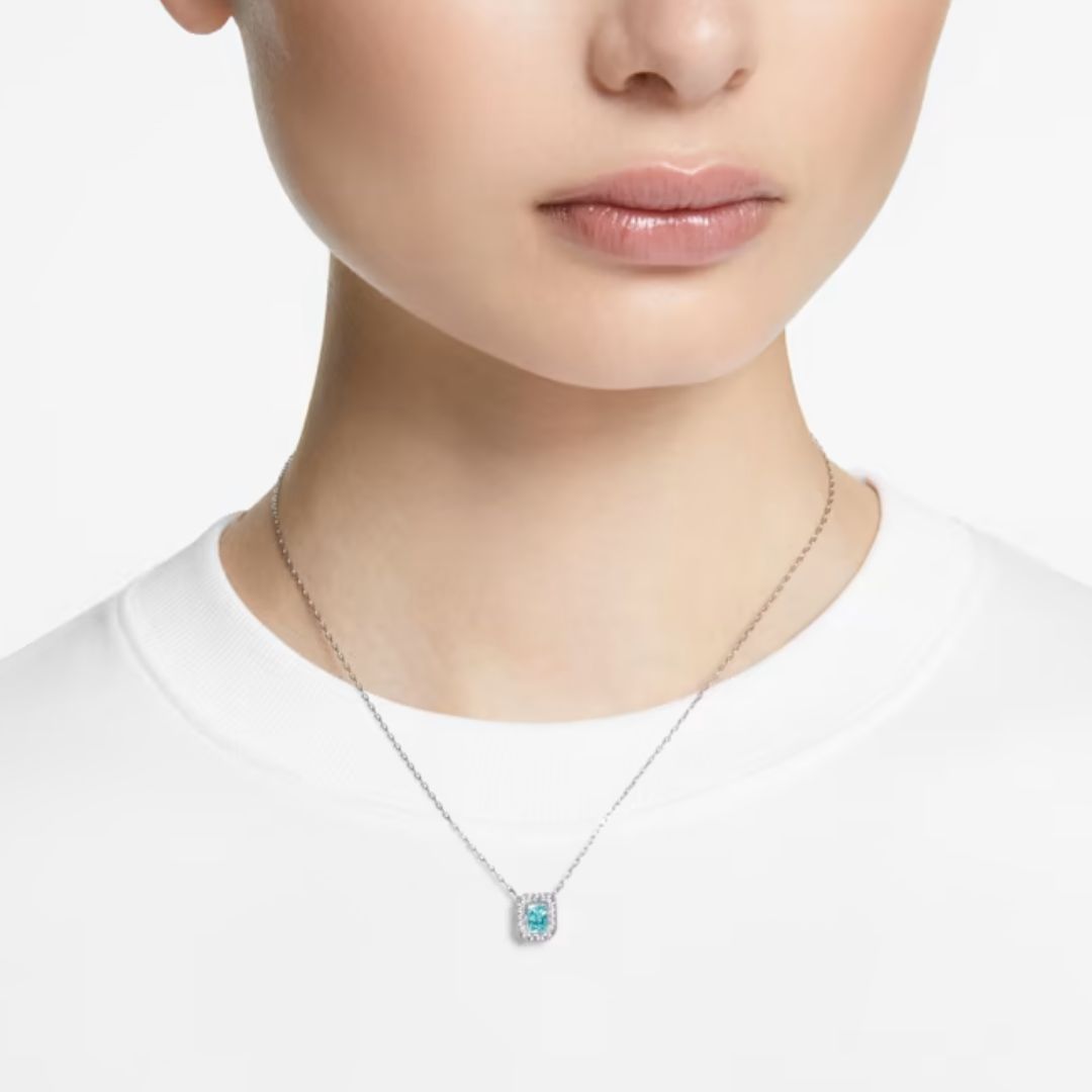 Swarovski Millenia kaulakoru, vaalea metalli ja sininen kristalli 5640289
