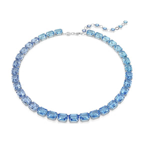 Swarovski Millenia kaulakoru, vaalea metalli ja siniset kristallit 5694136