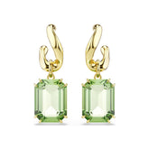 Swarovski Millenia korvakorut, keltakullattu ja vihreät kristallit, 5756151
