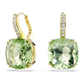 Swarovski Millenia korvakorut, keltakullattu ja vihreät kristallit, 5764822