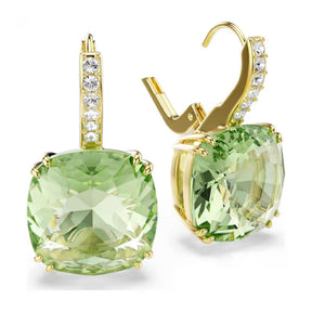 Swarovski Millenia korvakorut, keltakullattu ja vihreät kristallit, 5764822