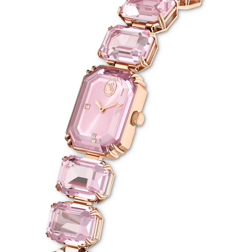 Swarovski Millenia Octagon Watch, Rose Gold and Pink  display picture 1