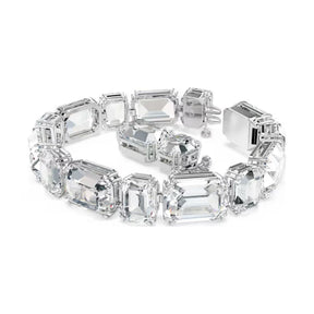 Swarovski Millenia rannekoru, vaalea metalli ja kirkkaat kristallit 5705770