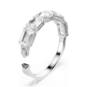Swarovski Millenia rannekoru, vaalea metalli ja kirkkaat kristallit