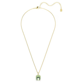 Swarovski Millenia riipus, keltakullattu, vihreä ja kirkas kristalli, 5764821