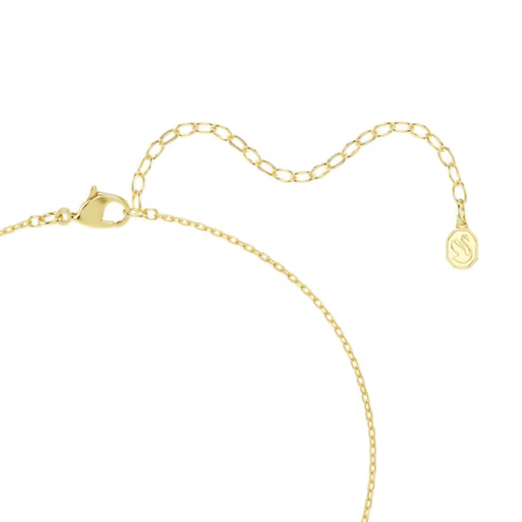 Swarovski Millenia riipus, keltakullattu, vihreä ja kirkas kristalli, 5764821