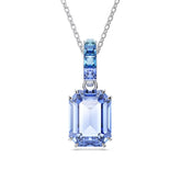 Swarovski Millenia riipus, vaalea metalli ja sininen kristalli 5696518