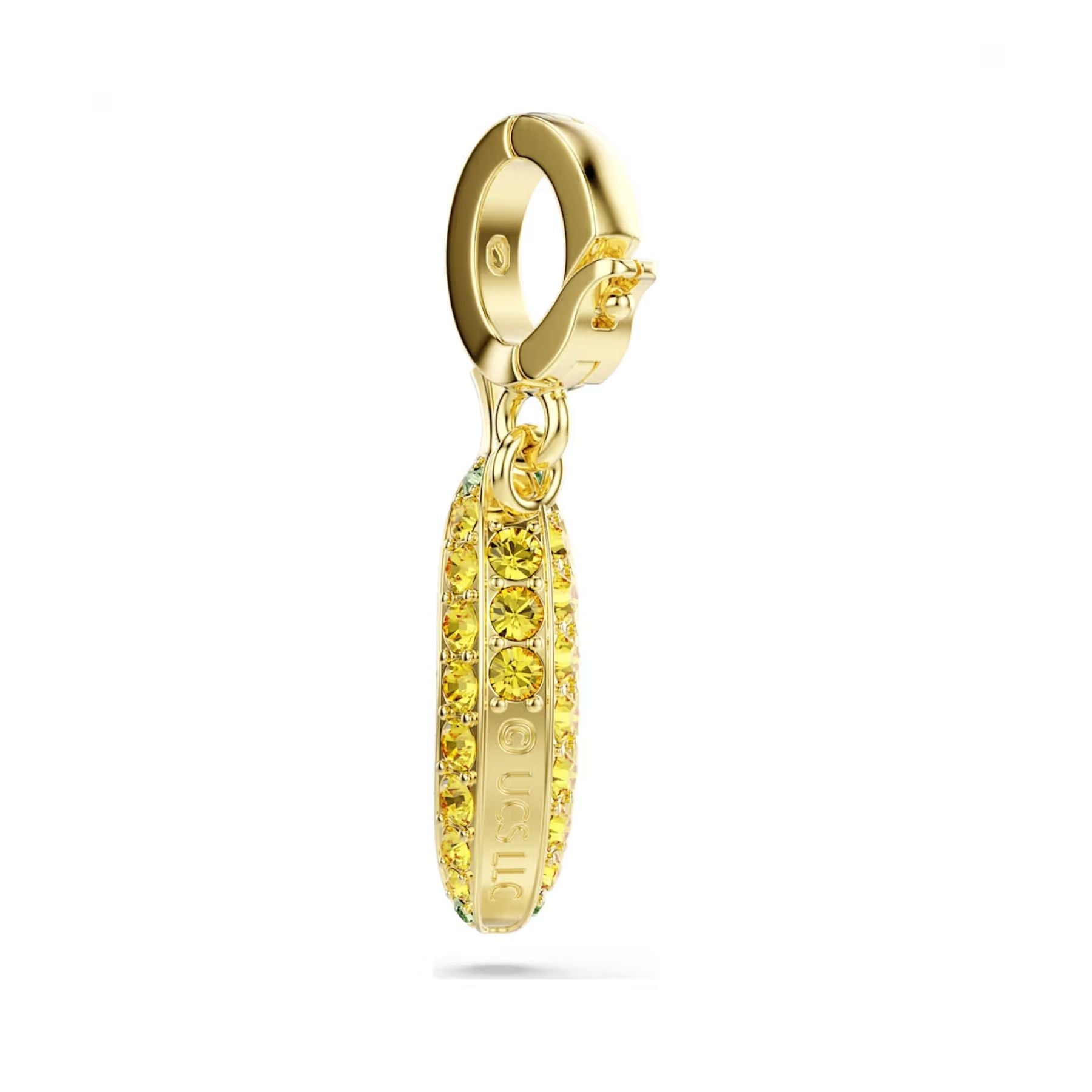 Swarovski Minions Banana charm, keltakullattu ja keltaiset kristallit, 5753017