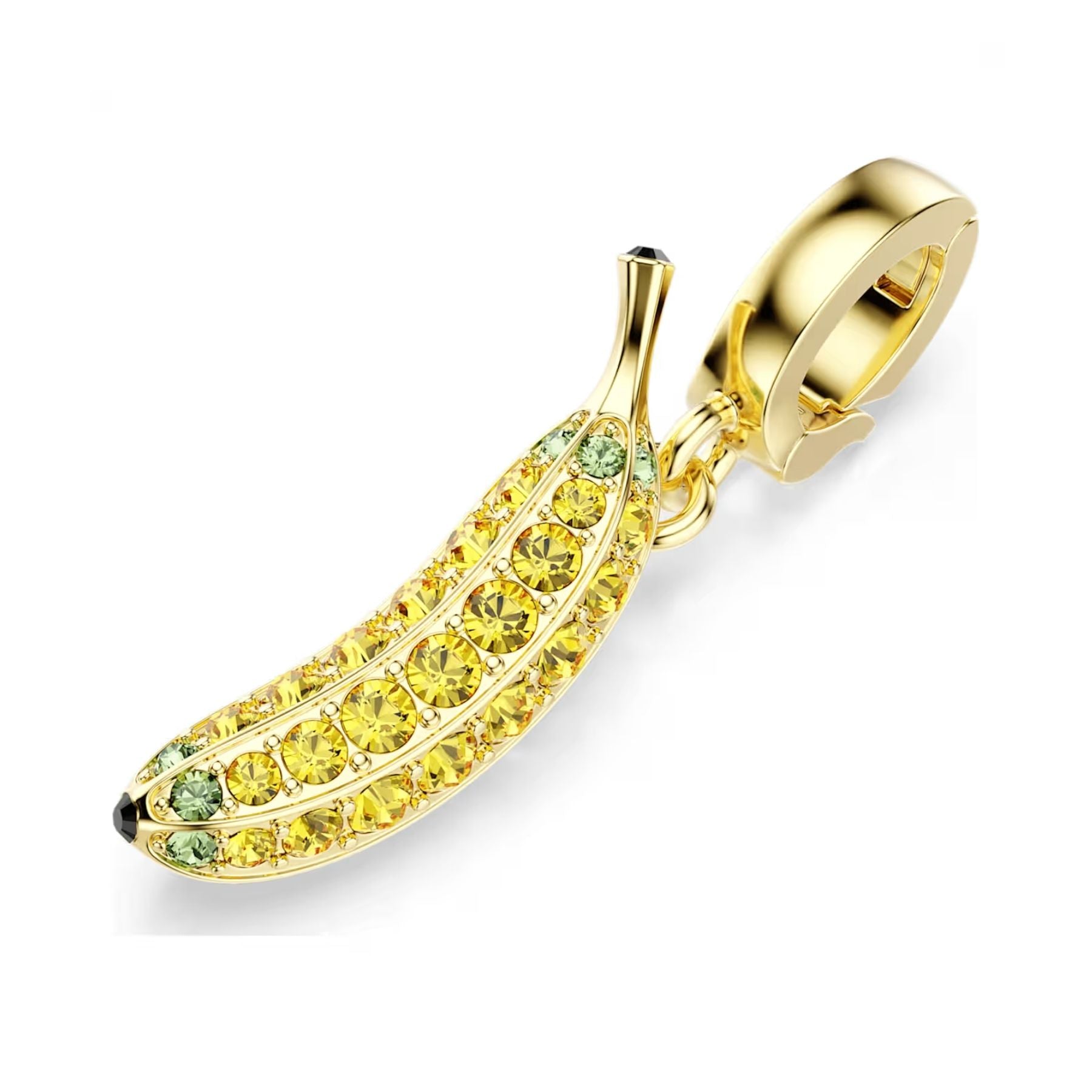 Swarovski Minions Banana charm, keltakullattu ja keltaiset kristallit, 5753017