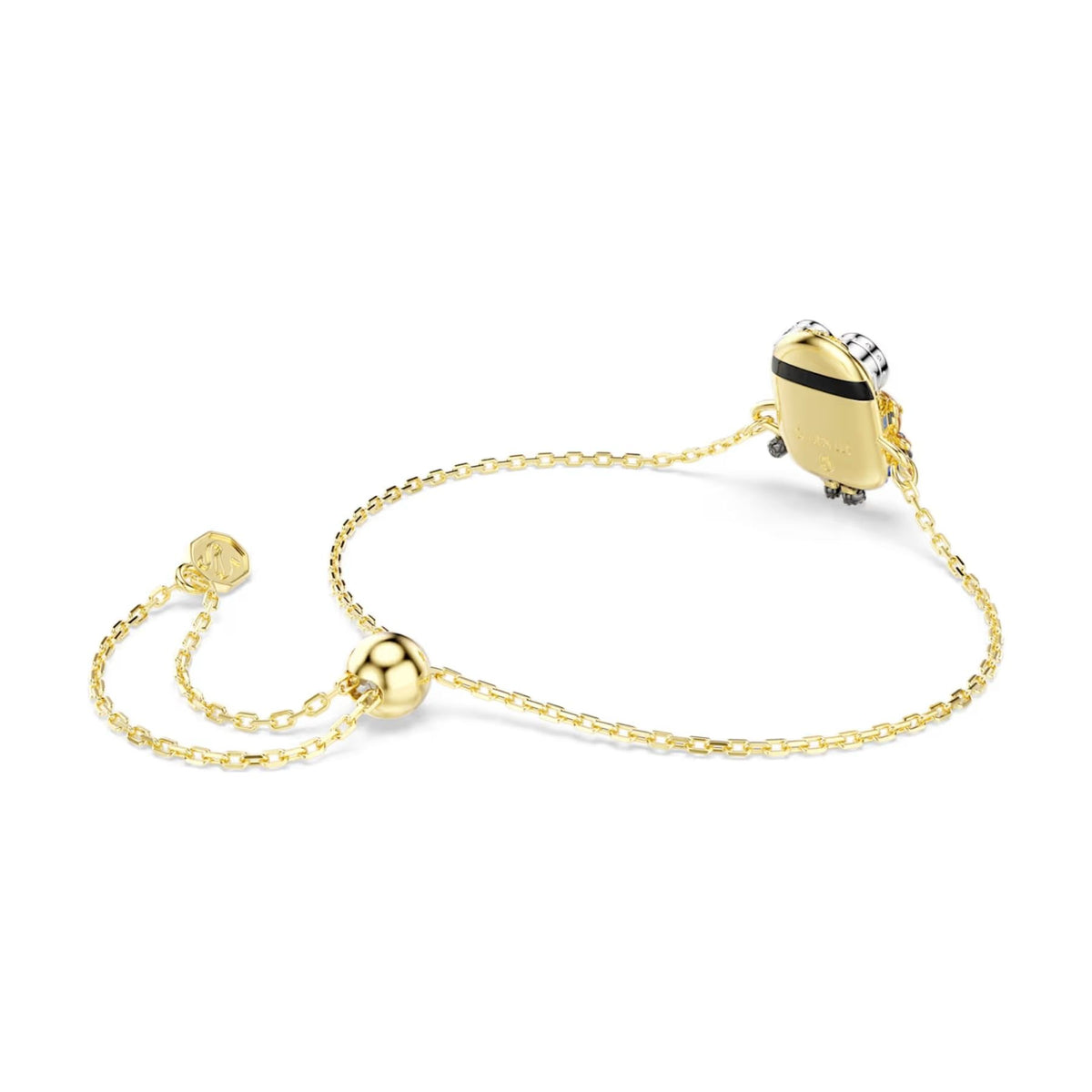 Swarovski Minions Bob rannekoru, keltakullattu ja eriväriset kristallit, 5743386