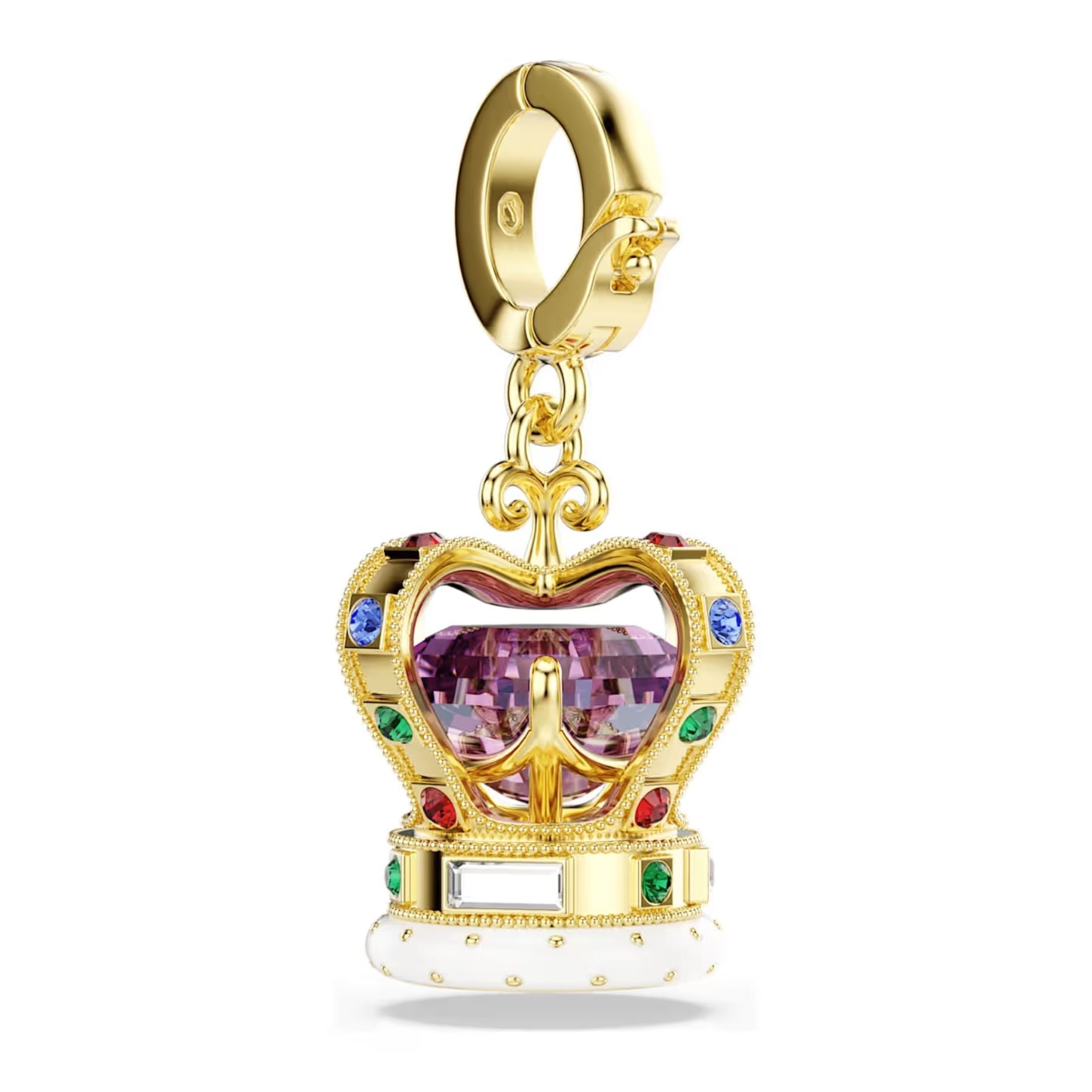 Swarovski Minions Crown hela, keltakullattu ja eriväriset kristallit, 5753019