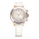 Swarovski Octea chrono rannekello, ruusukullanväri ja kirkkaat kristallit, 5671150