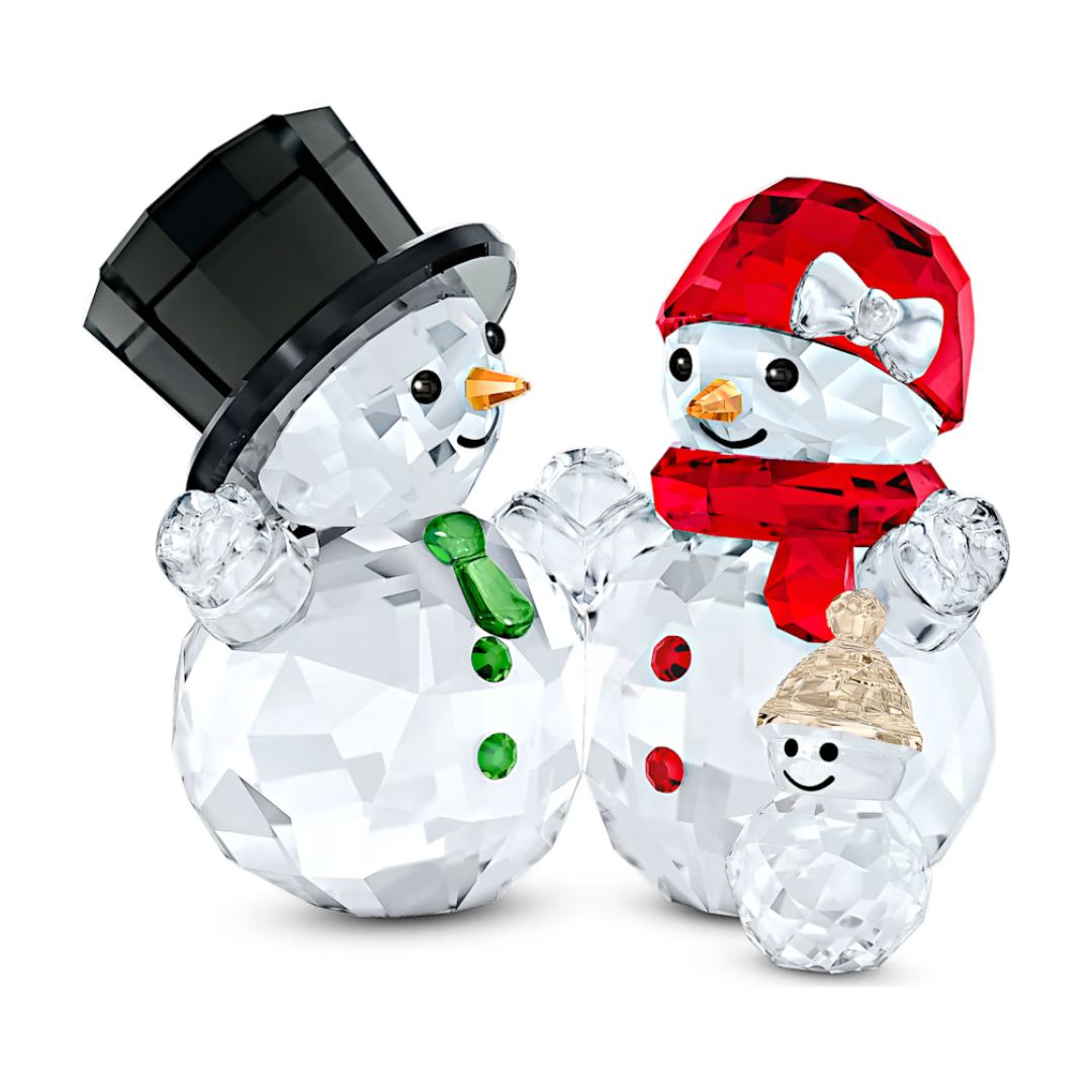 Swarovski Snowman Family kristallifiguuri 5533948