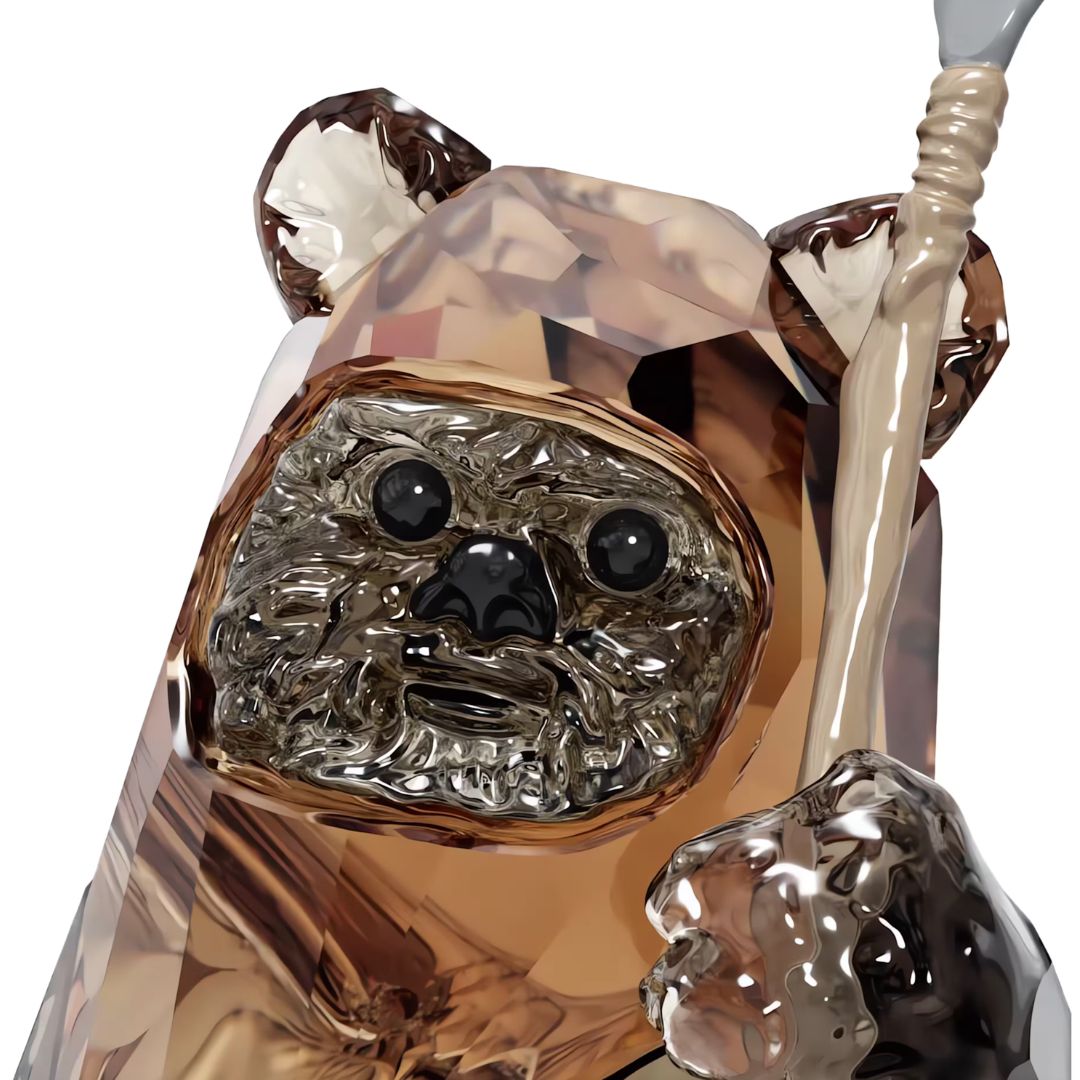 スワロフスキー SWAROVSKI スターウォーズ イウォーク ウィケット 置物 楽天市場】スワロフスキー スター・ウォーズ イウォーク ウィケット
