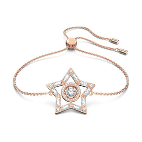 Swarovski Stella Star rannekoru, ruusukullanväri ja kirkkaat kristallit, 5617882