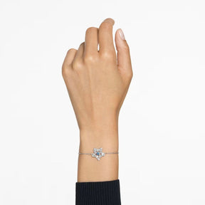 Swarovski Stella Star rannekoru, vaalea metalli ja sininen kristalli, 5639187
