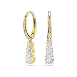 Swarovski Stilla Attract korvakorut, keltakullanväri ja kirkkaat kristallit, 5723300