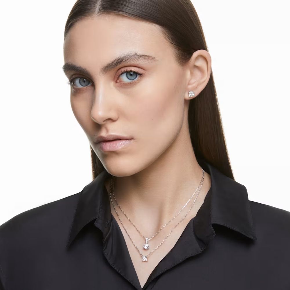 Swarovski Stilla Attract nappikorvakorut, kirkkaat kivet, 5430365