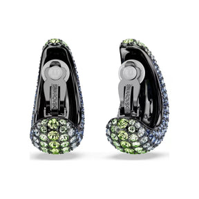 Swarovski Sublima Clip korvakorut, tumma metalli ja eri väriset kristallit 5692111