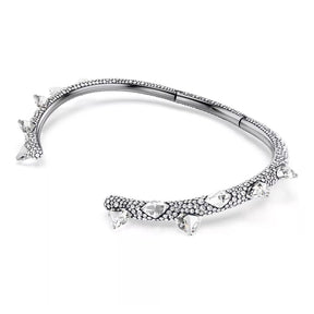 Swarovski Sublima choker kaulakoru, tumma metalli ja kirkkaat kristallit 5723286