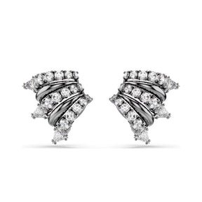 Swarovski Sublima ear cuff korvakorut, tumma metalli kirkkailla kristalleilla 5723186