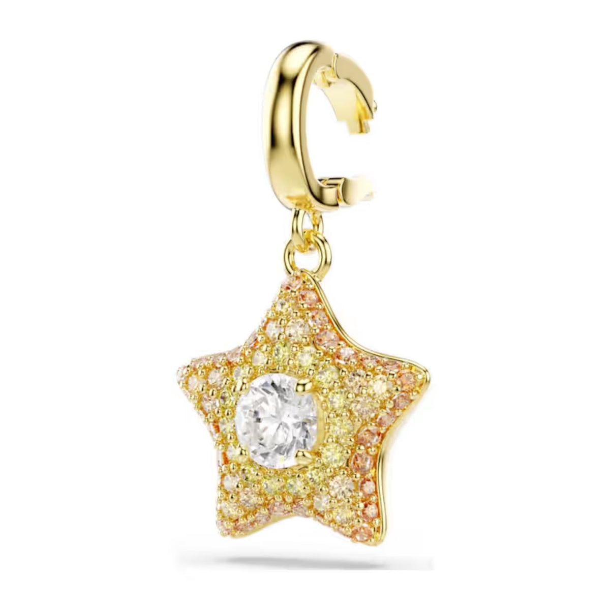 Swarovski Sublima hela, keltakullattu ja keltaiset zirkonit, 5755514