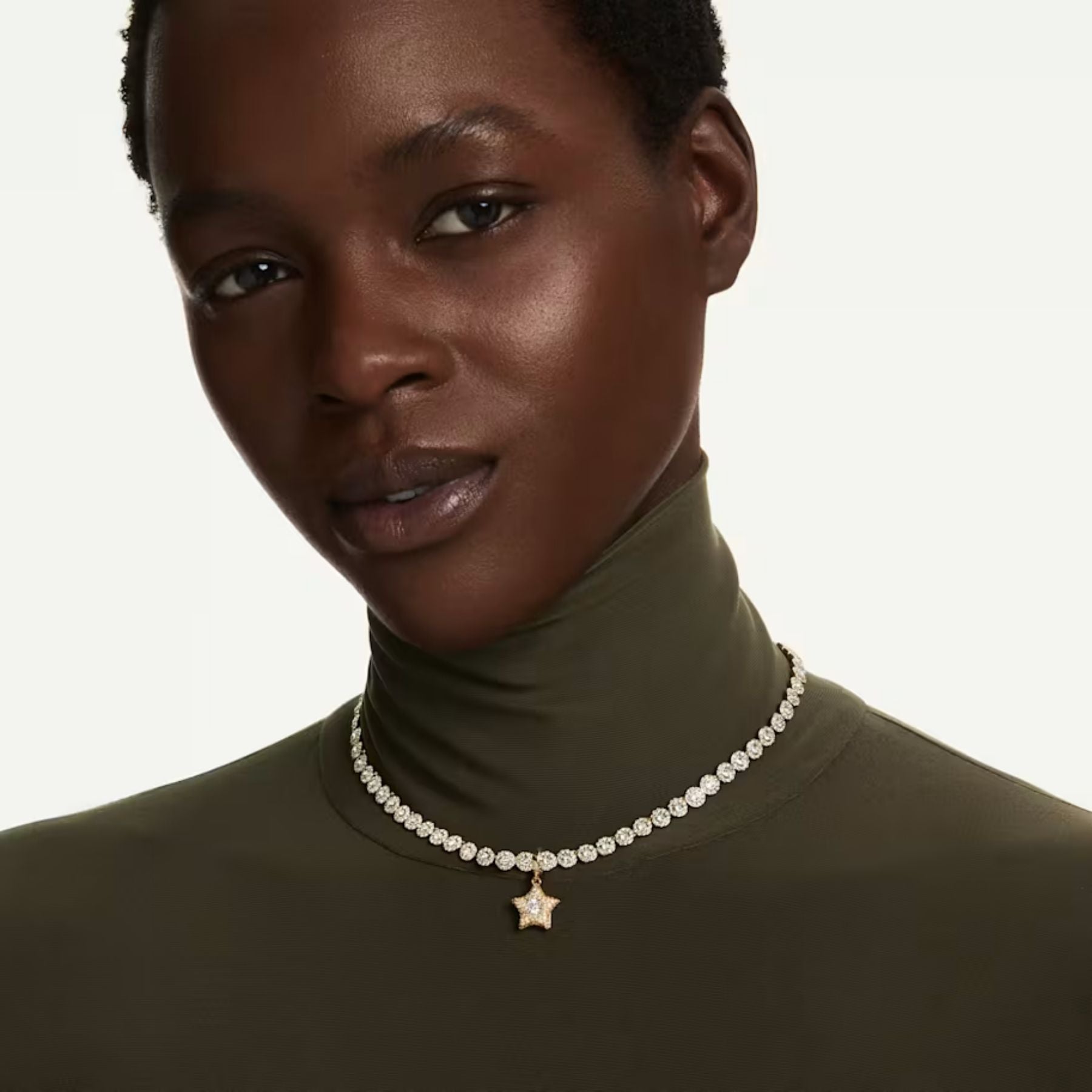 Swarovski Sublima hela, keltakullattu ja keltaiset zirkonit, 5755514