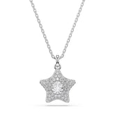 Swarovski Sublima kaulakoru, vaalea metalli ja kirkkaat zirkonit, 5758393