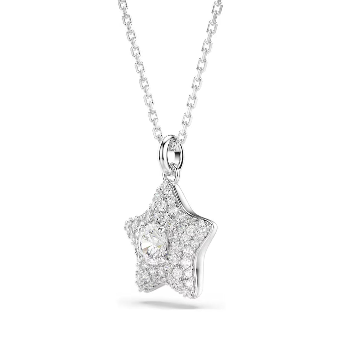 Swarovski Sublima kaulakoru, vaalea metalli ja kirkkaat zirkonit, 5758393
