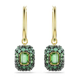 Swarovski Sublima korvakorut, keltakullattu ja vihreät zirkonit, 5752890