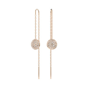 Swarovski Sublima korvakorut, rosekullattu ja kirkkaat kristallit 5689427