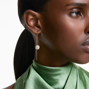 Swarovski Sublima korvakorut, rosekullattu ja kirkkaat kristallit 5689427