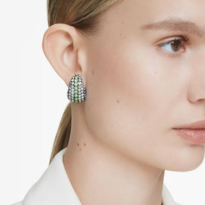 Swarovski Sublima korvakorut, tumma metalli ja eri väriset kristallit 5699565
