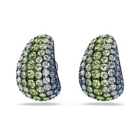Swarovski Sublima korvakorut, tumma metalli ja eri väriset kristallit 5699565