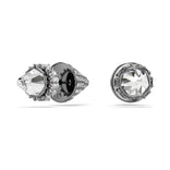 Swarovski Sublima korvakorut, tumma metalli kirkkailla kristalleilla 5723185