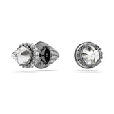 Swarovski Sublima korvakorut, tumma metalli kirkkailla kristalleilla 5723185