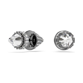 Swarovski Sublima korvakorut, tumma metalli kirkkailla kristalleilla 5723185